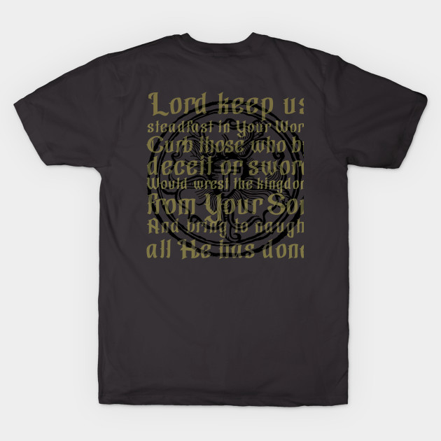 Lord Keep Us Steadfast in Your Word - Design on back by Lemon Creek Press